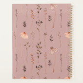 Waterverf Floral Personalized Teacher Gift Planner (Achterkant)