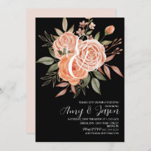Waterverf Floral Perzische Rozen Wedding C
