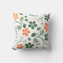 Waterverf Floral Pillow Kussen