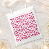 Waterverf Floral Pink Bedankzakje (Geknipt)