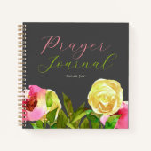 Waterverf Floral Prayer Journal Notitieboek (Voorkant)