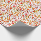Waterverf Floral Print Cadeaupapier (Hoek)