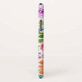 Waterverf Floral Print iPhone X Hoesje (Achterkant / rechts)