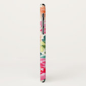 Waterverf Floral Print iPhone X Hoesje (Achterkant/links)