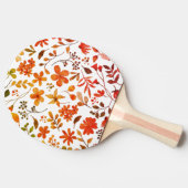 Waterverf Floral Print Tafeltennisbatje (Zijkant)