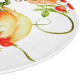 Waterverf Floral Pumpkin Snijplank (Hoek)