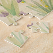 Waterverf Floral Puzzle Legpuzzel (Zijkant)
