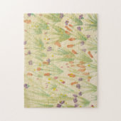 Waterverf Floral Puzzle Legpuzzel (Verticaal)