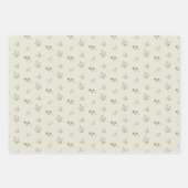 Waterverf Floral Roos Inpakpapier Vel (Voorkant 2)