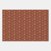 Waterverf Floral Roos Inpakpapier Vel (Voorkant 2)