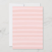 Waterverf Floral Rozen Nautisch Vrijgezellenfeest Kaart (Achterkant)