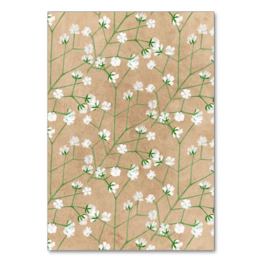 Waterverf Floral Rustic & Boho Wedding Kaart (Achterkant)