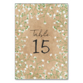 Waterverf Floral Rustic & Boho Wedding Kaart (Voorkant)