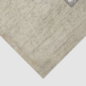 Waterverf Floral Rustic Wood ontkoppeling Tissuepapier (Detail)