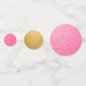 Waterverf Floral Safari Animals Peony Birthday Confetti (Achterkanten)