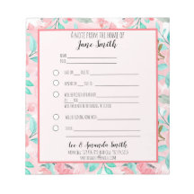 Waterverf Floral School Note 1