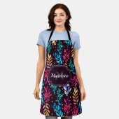 Waterverf Floral Schort (Gedragen)