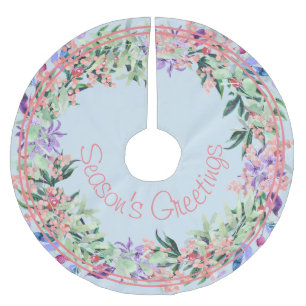 Waterverf Floral Season Kerstboom Rok