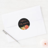 Waterverf floral selflove sticker (Envelop)