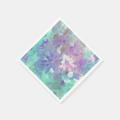 Waterverf Floral Servet (Hoek)