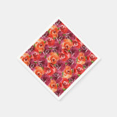 Waterverf Floral Servet (Hoek)