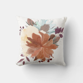 Waterverf Floral Sierkussen