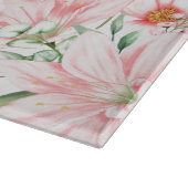 Waterverf Floral Snijplank (Hoek)