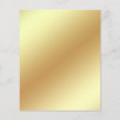 Waterverf Floral Spaans Mardi Gras Quinceañera Flyer (Achterkant)