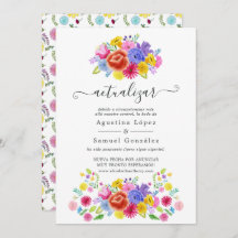 Waterverf Floral Spain Fiesta Wedding Update