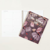 Waterverf Floral Specialized Teacher Gift Boho Planner (Display)