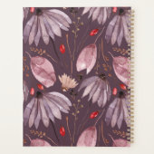 Waterverf Floral Specialized Teacher Gift Boho Planner (Achterkant)