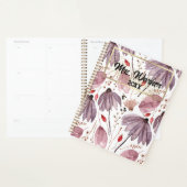 Waterverf Floral Specialized Teacher Gift Boho Planner (Display)