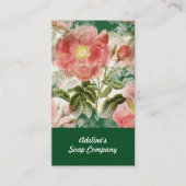  Waterverf Floral Standard Visitekaartje (Voorkant)