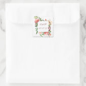 Waterverf Floral Sticker (Tas)