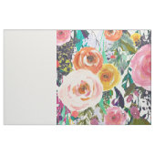Waterverf Floral Stof (Fat Quarter)