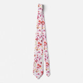 Waterverf Floral Stropdas (Voorkant)