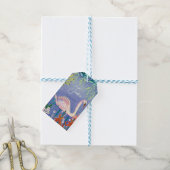  Waterverf Floral Swan Princess Name Cadeaulabel