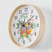 Waterverf Floral Sweet Mama, Custom Wall (Hoek)