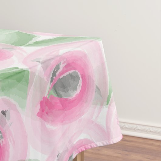 Waterverf Floral Tafelkleed (Voorbeeld)
