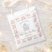 Waterverf Floral Tea | BABY SHOWER Bedankzakje (Geknipt)