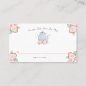 Waterverf Floral Tea | BABY SHOWER Plaatskaartje (Voorkant)