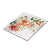 Waterverf Floral Tegel Tegeltje (Zijkant)