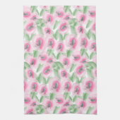 Waterverf Floral Theedoek (Verticaal)
