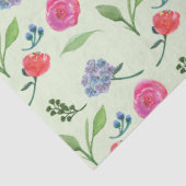 Waterverf Floral Tissuepapier (Detail)