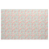 Waterverf Floral Tropical Fabric Stof (Fat Quarter)