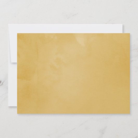 Waterverf Floral Tropical Summer Beach Weddenschap Save The Date (Achterkant)