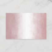 Waterverf Floral Visitekaartjes (Achterkant)