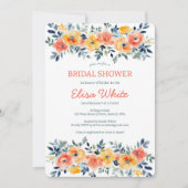 Waterverf Floral Vrijgezellenfeest CUSTOM Kaart (Voorkant)