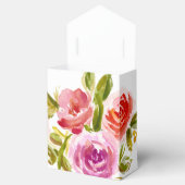Waterverf Floral Vrijgezellenfeest Favor Boxes Bedankdoosjes (Geopend)