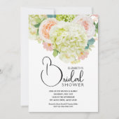 Waterverf Floral Vrijgezellenfeest Kaart (Voorkant)